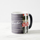 Nutcracker Trio Striped Blue Red Soldier Verwandlungstasse (VorderseiteRechts)