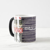 Nutcracker Trio Striped Blue Red Soldier Verwandlungstasse (Vorderseite Links)