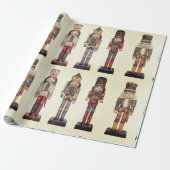 Nutcracker Trio Weihnachtswrapping Paper Sheet Geschenkpapier (Ungerollt)