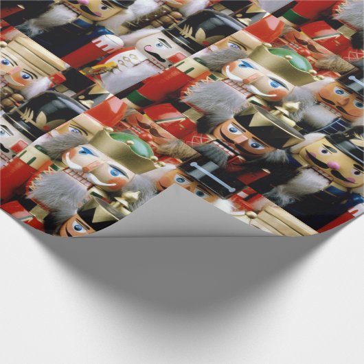Nutcracker-Truppe Geschenkpapier (Ecke)