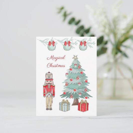 Nutcracker, Tschirtmsma Tree, Rockpferd Postkarte (Stehend Vorderseite)