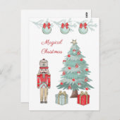 Nutcracker, Tschirtmsma Tree, Rockpferd Postkarte (Vorne/Hinten)