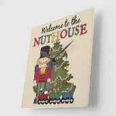 Nutcracker-Uhr Quadratische Wanduhr (Winkel)