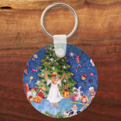 Nutcracker und der Baum Schlüsselanhänger (Vorderseite)