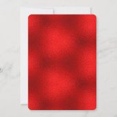 Nutcracker und Mäuse Weihnachts-Party Einladung (Rückseite)