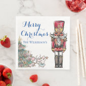 Nutcracker und Mäuse Weihnachts-Party Serviette (Beispiel)