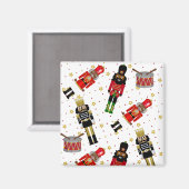 Nutcracker und Trommeln Magnet (Vorderseite/Rückseite)