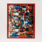 Nutcracker versteckt NAME Custom Christmas Geschen Puzzle (Vertikal)