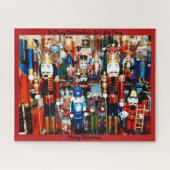 Nutcracker versteckt NAME Custom Christmas Geschen Puzzle (Horizontal)