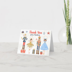 Nutcracker Vielen Dank Notiz Stationery Dankeskarte