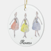 Nutcracker Waltz der Blume Keepake Ornament (Links)