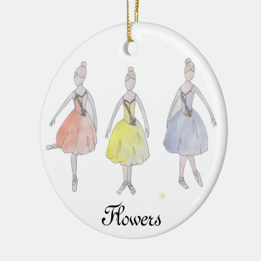 Nutcracker Waltz der Blume Keepake Ornament (Links)