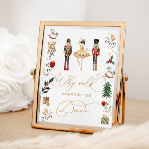 Nutcracker warum gehen, wenn Sie Geburtstag tanzen Poster