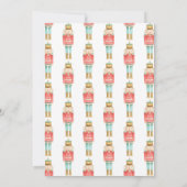 Nutcracker Wasserfarbe botanisch 3 Foto Weihnachte (Rückseite)