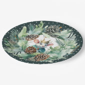 Nutcracker Weihnachten Geburtstag Pappteller (Schrägansicht)