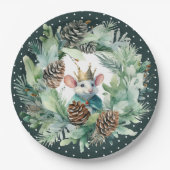 Nutcracker Weihnachten Geburtstag Pappteller (Vorderseite)