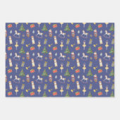 Nutcracker-Weihnachten Geschenkpapier Set (Vorderseite 2)