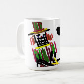 Nutcracker Weihnachten Kaffeetasse (Vorderseite Links)