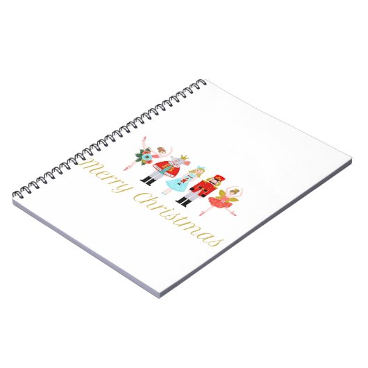 Nutcracker Weihnachten Notizblock (Linke Seite)