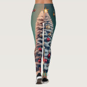 Nutcracker Weihnachten Personalisierte Frauen Leggings (Rückseite)