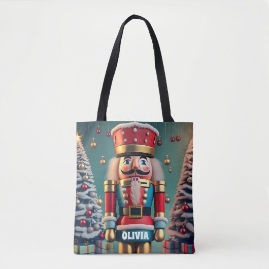 Nutcracker Weihnachten Personalisierte Frauen Tasche (Vorderseite)