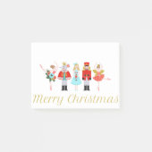 Nutcracker Weihnachten Post-it Klebezettel (Vorderseite)