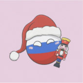Nutcracker Weihnachten Russland Tschaikowsky Balle Aufkleber (Vorderseite)