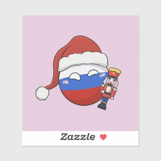 Nutcracker Weihnachten Russland Tschaikowsky Balle Aufkleber (Blatt)