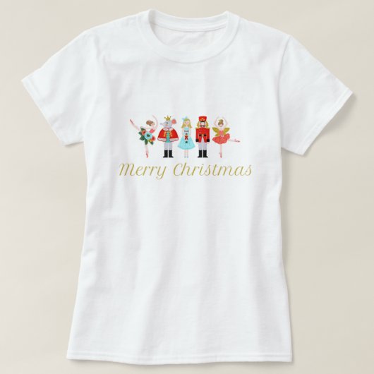 Nutcracker Weihnachten T-Shirt (Design vorne)
