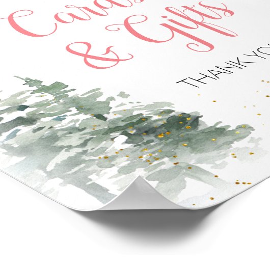 Nutcracker Weihnachts-Brautparty Teekarten Geschen Poster (Ecke)