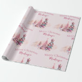Nutcracker Weihnachts-Individuelle Name auf Soft P Geschenkpapier (Ungerollt)
