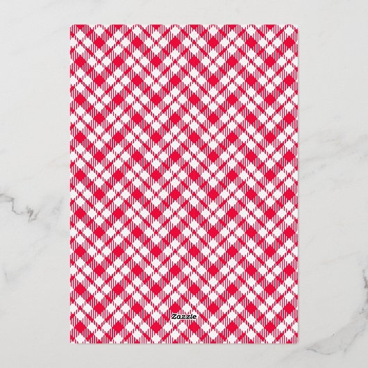 Nutcracker Weihnachts-Party Einladung (Rückseite)