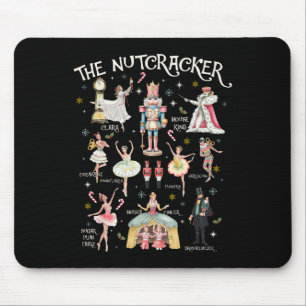 Nutcracker Weihnachts Weihnachtsfamilie Matching P Mousepad