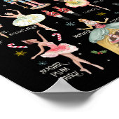 Nutcracker Weihnachts Weihnachtsfamilie Matching P Poster (Ecke)