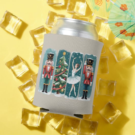 Nutcracker Weihnachtsballenszene Dosenkühler (In Situ Sommer)