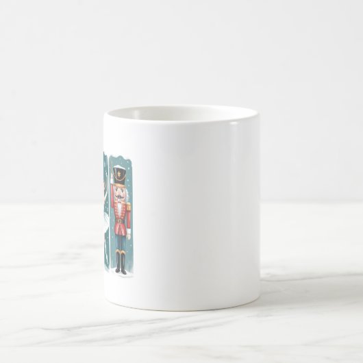 Nutcracker Weihnachtsballenszene Kaffeetasse (Mittel)