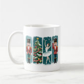 Nutcracker Weihnachtsballenszene Kaffeetasse (Links)