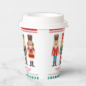 Nutcracker Weihnachtsballett Spielzeugsoldat Name Pappbecher (Rechts)