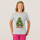 Nutcracker Weihnachtsbaum hinzufügen Textskids T-Shirt (Vorne ganz)