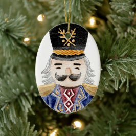 Nutcracker Weihnachtsbaum-Keramik Keramik Ornament