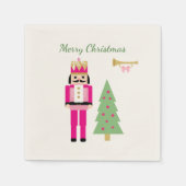 Nutcracker, Weihnachtsbaum Serviette (Vorderseite)
