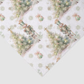 Nutcracker Weihnachtsbaumgewebe Seidenpapier (Detail)