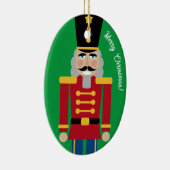 Nutcracker Weihnachtsbaumschmuck Keramik Ornament (Rechts)