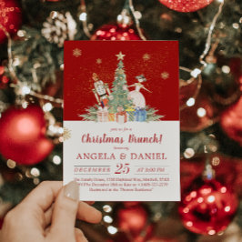 Nutcracker Weihnachtsbrunch Einladung