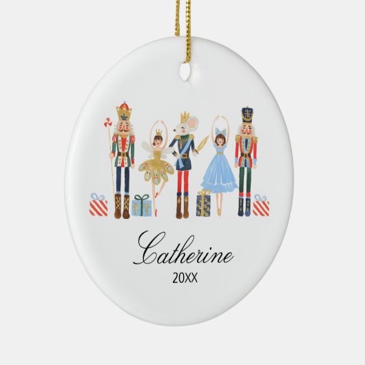 Nutcracker Weihnachtsdekor Keramik Keramik Ornament (Rechts)