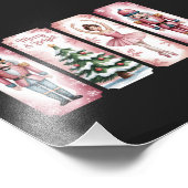 Nutcracker Weihnachtsfeier Geschenk fest Fotodruck (Ecke)