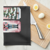 Nutcracker Weihnachtsfeier Geschenk fest Geschirrtuch (Viertel Falte)