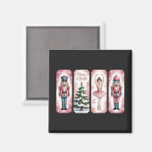 Nutcracker Weihnachtsfeier Geschenk fest Magnet (Vorderseite/Rückseite)