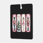 Nutcracker Weihnachtsfeier Geschenk fest Ornament Aus Metall (Vorderseite links)