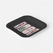 Nutcracker Weihnachtsfeier Geschenk fest Pappteller (Gewinkelt)